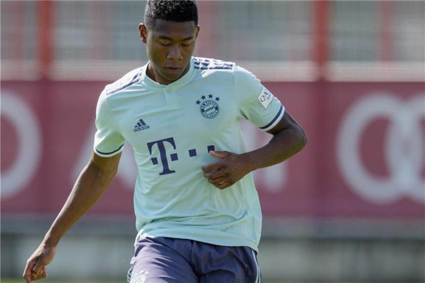 Alaba wieder auf dem Rasen zurück - Option für Ligastart Die Aussichten von David Alaba bald wieder eingesetzt zu werden sind gut. Foto: Matthias Balk /dpa