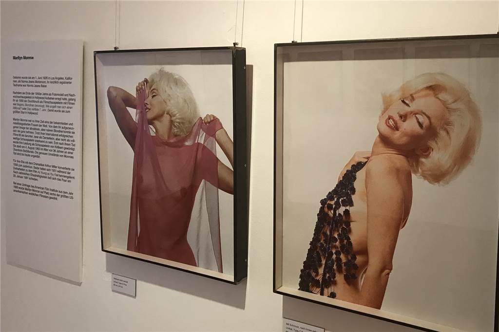 Bilder im Museum .
