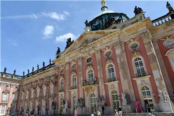 Die Ausstellung „Kaiserdämmerung“ findet im Neuen Palais in Potsdam statt. Foto: Bernd Settnik