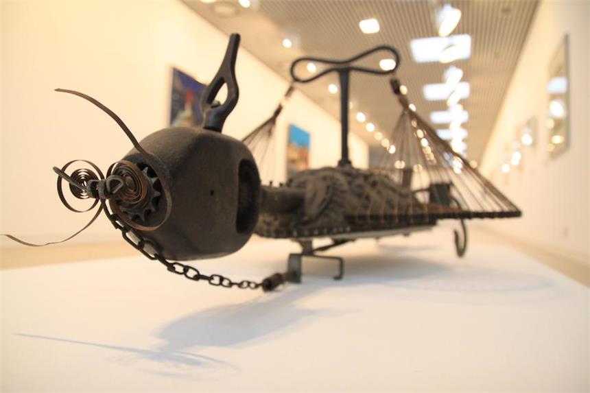 Polnische Kunst im Internet und im Museum Die Ausstellung "Original/Digital" zeigt Werke polnischer Künstler aus der Sammlung des Kunstmuseums.