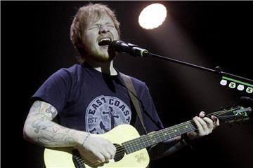 Die Austragung eines Konzertes von Popstar Ed Sheeran in Düsseldorf ist noch offen. Foto: Str/EPA