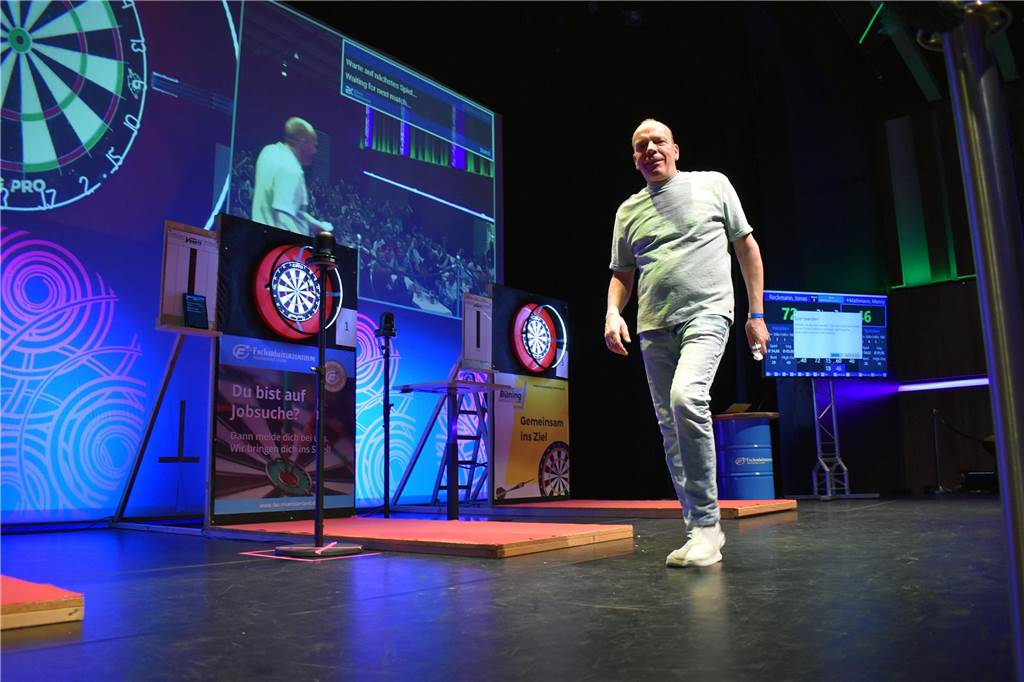 Dart im Quadrat 2025 in der Ahauser Stadthalle