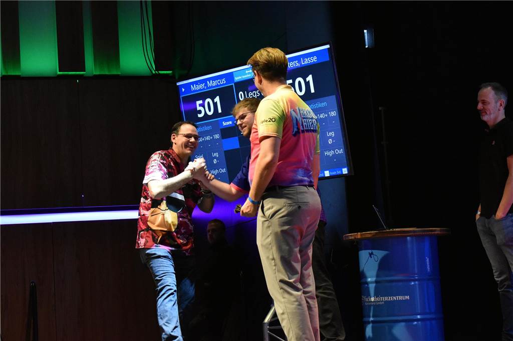 Dart im Quadrat 2025 in der Ahauser Stadthalle