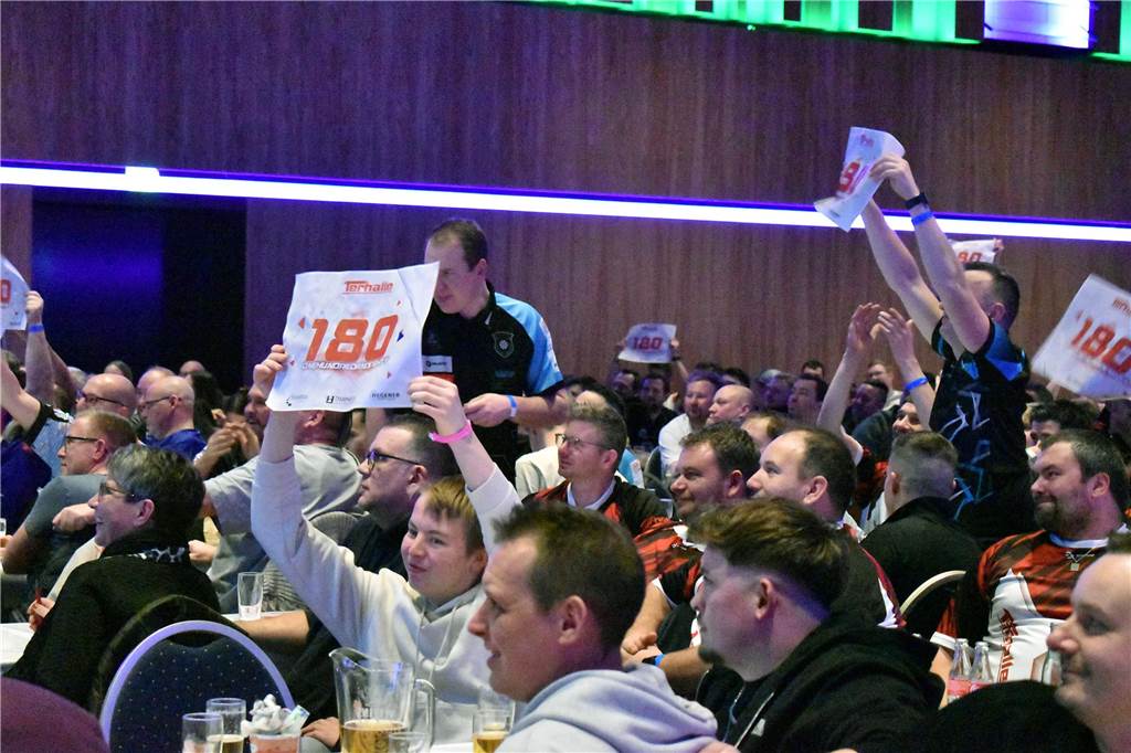 Dart im Quadrat 2025 in der Ahauser Stadthalle