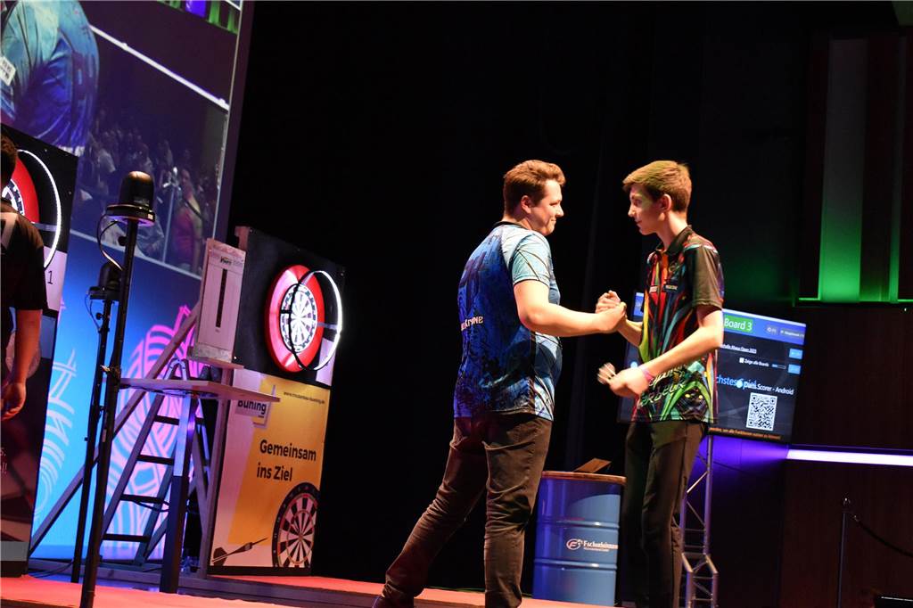 Dart im Quadrat 2025 in der Ahauser Stadthalle