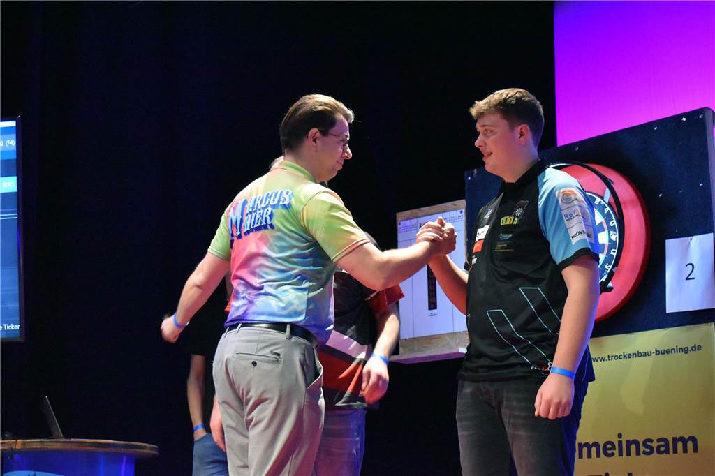 Dart im Quadrat 2025 in der Ahauser Stadthalle