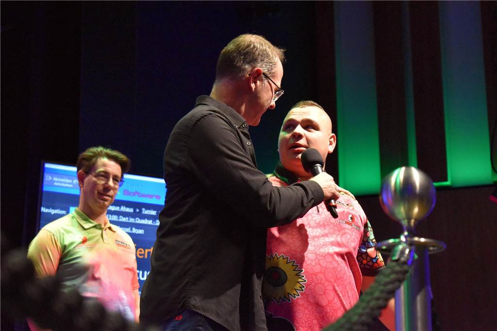 Dart im Quadrat 2025 in der Ahauser Stadthalle
