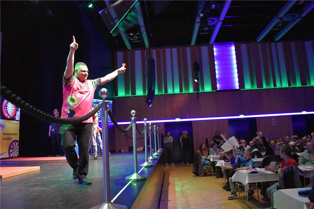 Dart im Quadrat 2025 in der Ahauser Stadthalle