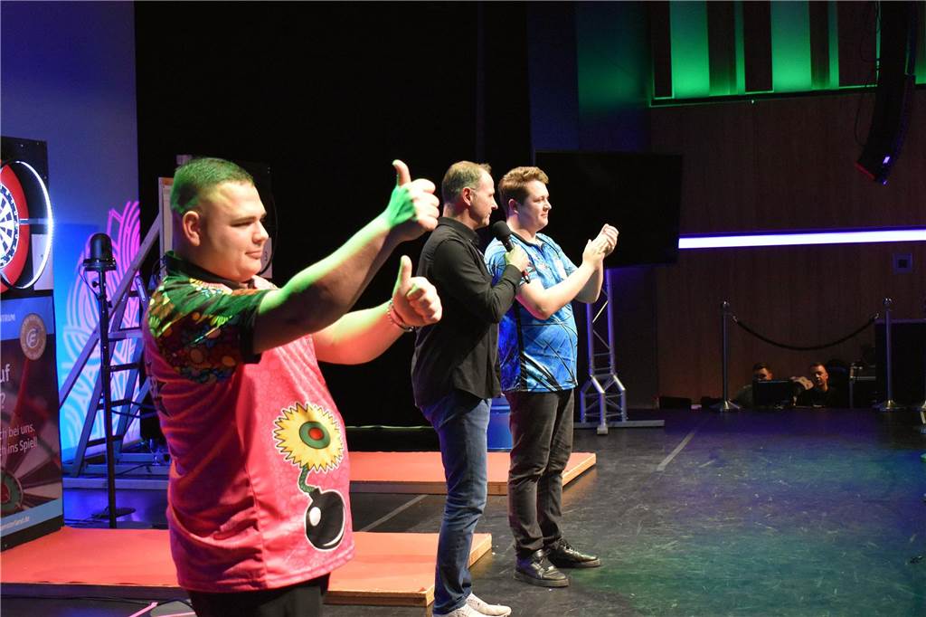 Dart im Quadrat 2025 in der Ahauser Stadthalle