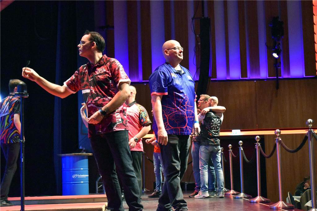 Dart im Quadrat 2025 in der Ahauser Stadthalle