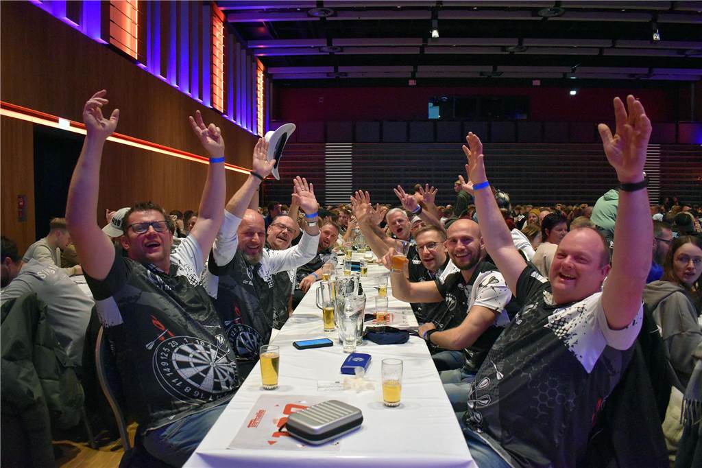 Dart im Quadrat 2025 in der Ahauser Stadthalle