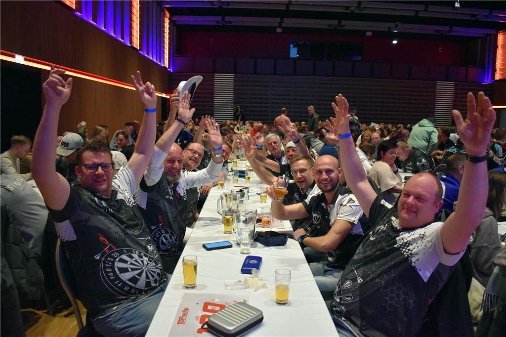 Dart im Quadrat 2025 in der Ahauser Stadthalle