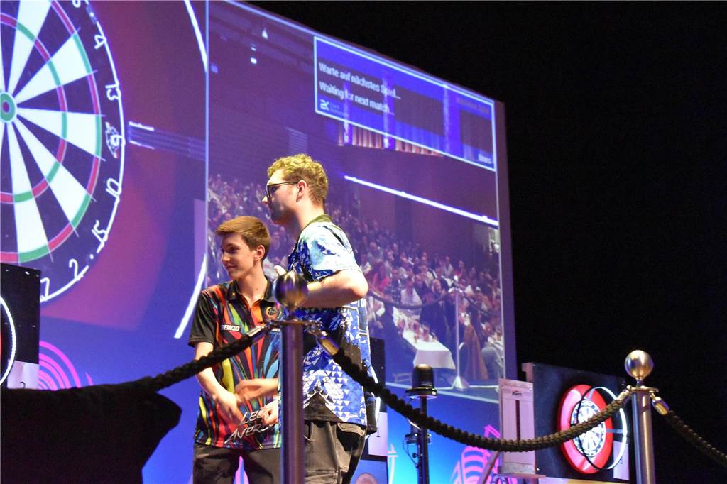 Dart im Quadrat 2025 in der Ahauser Stadthalle