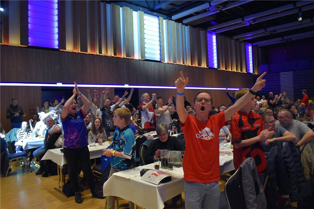 Dart im Quadrat 2025 in der Ahauser Stadthalle