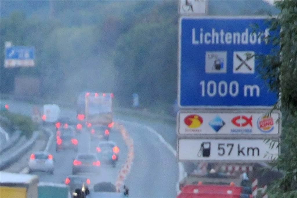 Plan für Ausbau der Raststätte Lichtendorf-Süd muss neu ausgelegt werden Die Autobahn-Raststätte Lichtendorf-Süd an der A1 bei Schwerte soll um- und ausgebaut werden.