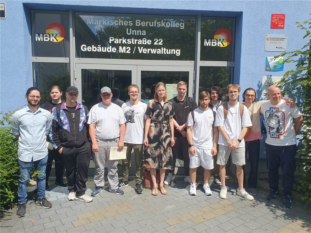 Die Bäcker feierten am Märkischen Berufskolleg in Unna ihren Abschluss.