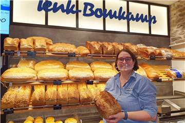 Die Bäckerei Tenk-Bomkamp öffnet an Silvester bis um 12 Uhr für die Kunden.