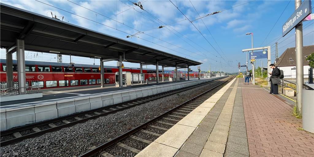 Kaum Kritik: Bahnhof in Haltern bekommt Top-Bewertungen Die Bahnstation in Haltern hat beim Stationsbericht des VRR top abgeschnitten.