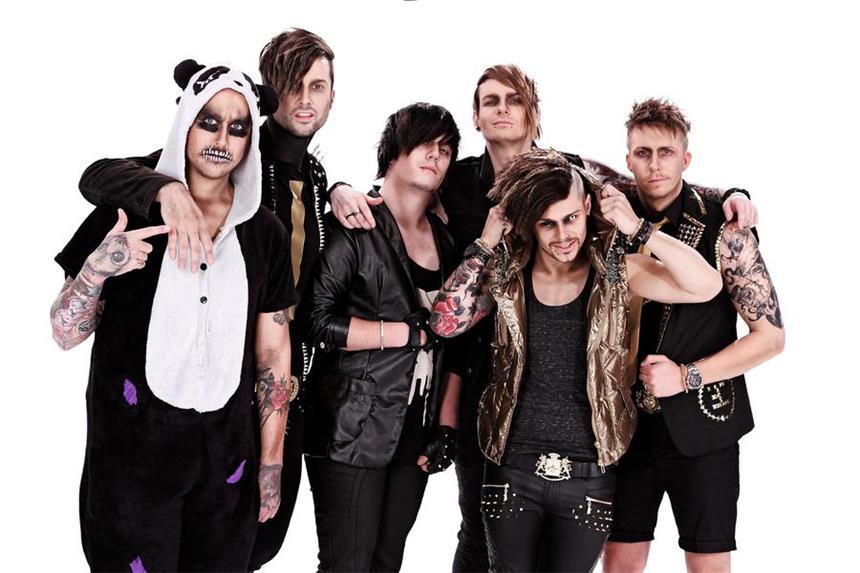 Eskimo Callboy freuen sich auf Auftritt bei Wacken Die Band Eskimo Callboy aus Castrop-Rauxel.