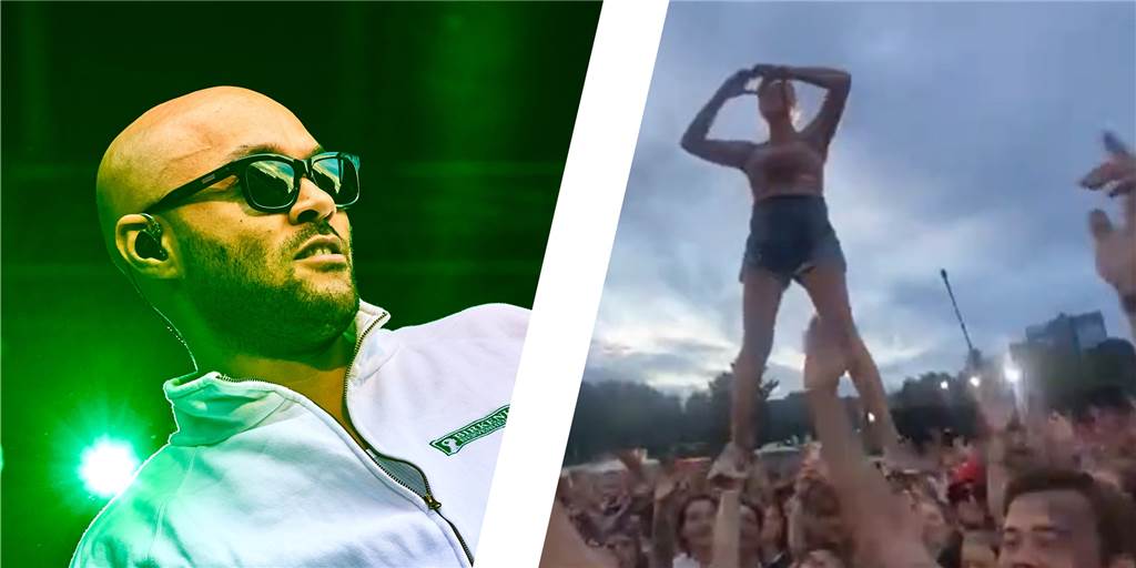 Tausende Menschen haben beim Festival Juicy Beats den Auftritt von KIZ gesehen.