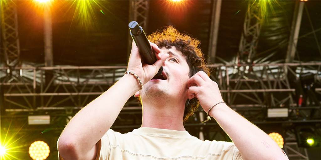 Die Band "Provinz" eröffnete am Samstagnachmittag die Main Stage am zweiten Tag des Juicy Beats.