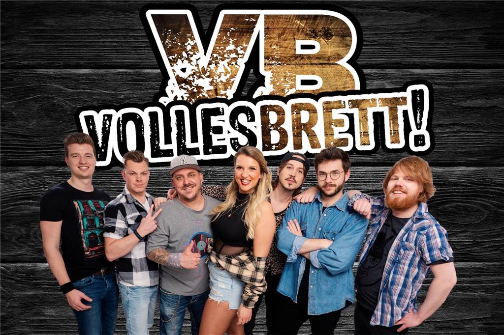 Vorverkauf für Oktoberfest-Party mit „Volles Brett“ in Stadthalle startet Die Band Volles Brett spielt beim Oktoberfest am 7. Oktober in der Stadthalle.