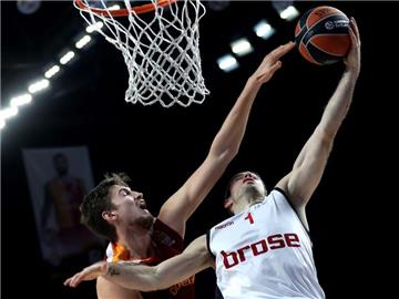 Die Basketballer von Brose Bamberg spielen wieder in Euroleague. Foto: Sedat Suna