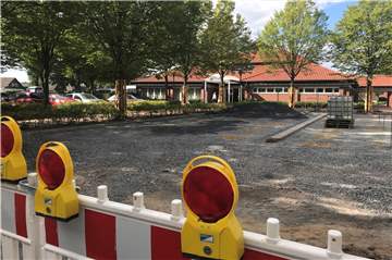 Die Bauarbeiten zum Mobilpunkt an der Stadthalle laufen schon. Bald soll aber auch die Stadthalle selbst zur Baustelle werden