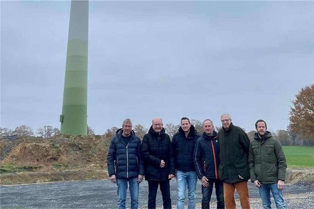 Im Lembecker Torfvenn beginnt bald ein neues Windkraftzeitalter Die Bauherren vom Torfvenn