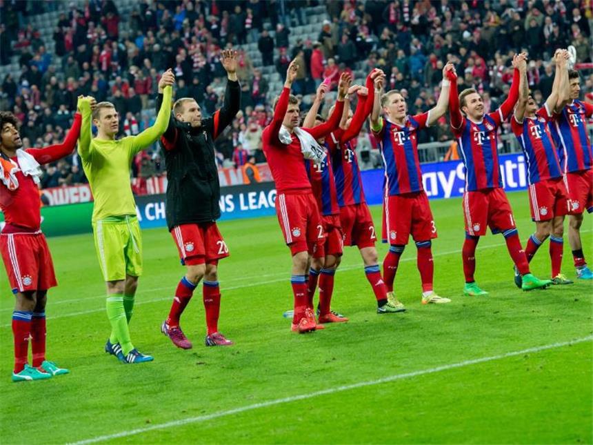 Rekord-Bayern jubeln in Europa - und zoffen sich daheim Die Bayern haben Stärke gezeigt, der nächste Gegner kann kommen. Foto: Sven Hoppe