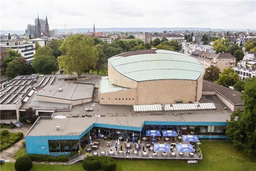 Sanierung der Bonner Beethovenhalle wird teurer Die Beethovenhalle in Bonn soll in neuem Glanz erstrahlen. Das kostet. Foto: Volker Lannert