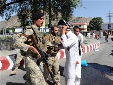 Die beiden Attentäter zündeten ihre Sprengstoffgürtel inmitten einer Demonstration. Foto: Hedayatullah Amid