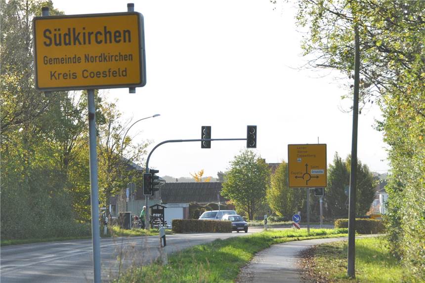 Die beiden Kreisverkehre auf der Cappenberger Straße in Südkirchen werden bald saniert.