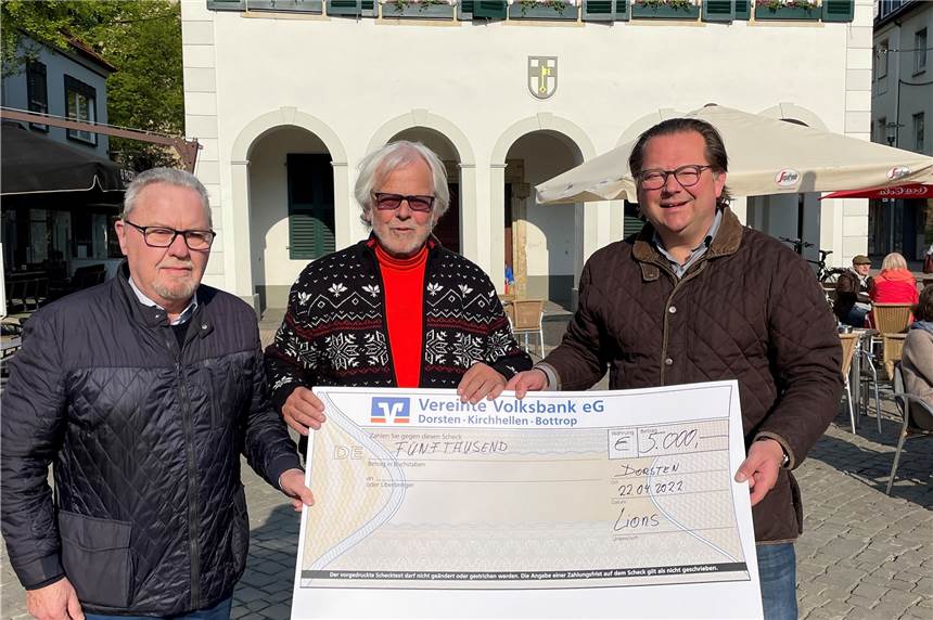 Dorstener Lions-Spende für die Ukraine geht nach Rumänien Lions-Clubs aus Dorsten überreichen Spende für TransSilvania