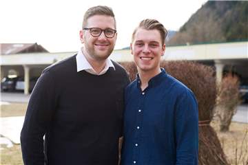 Die beiden Schermbecker Pascal und Dyllian (r.) heiraten im September auf Fürst Leopold.
