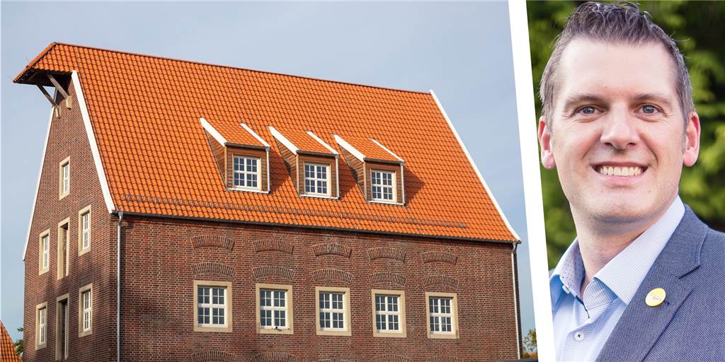 Energiekrise: Stadtlohner Berkelmühle wird nun doch nicht mit Gas geheizt Die Berkelmühle in Stadtlohn; Dennis Bausch (FDP)