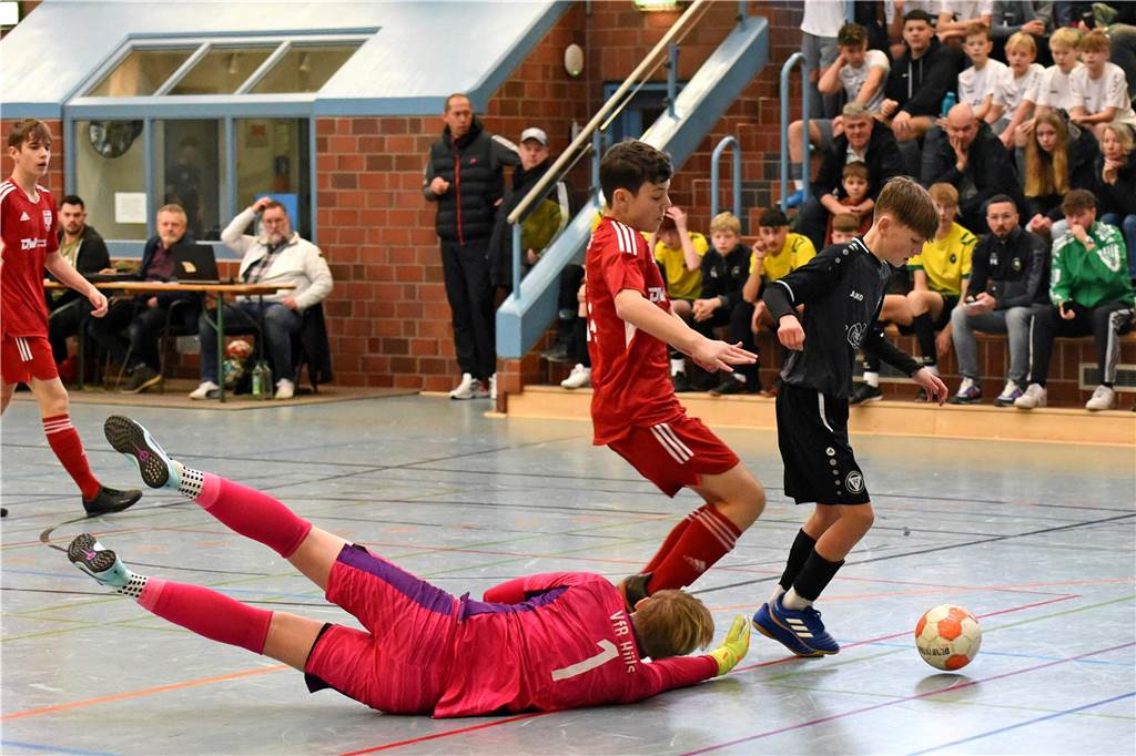Die besten Bilder der U15-Hallenkreismeisterschaft in Raesfeld.