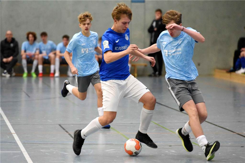 Die besten Bilder der U17-Halenfußball-Kreismeisterschaft in Raesfeld.
