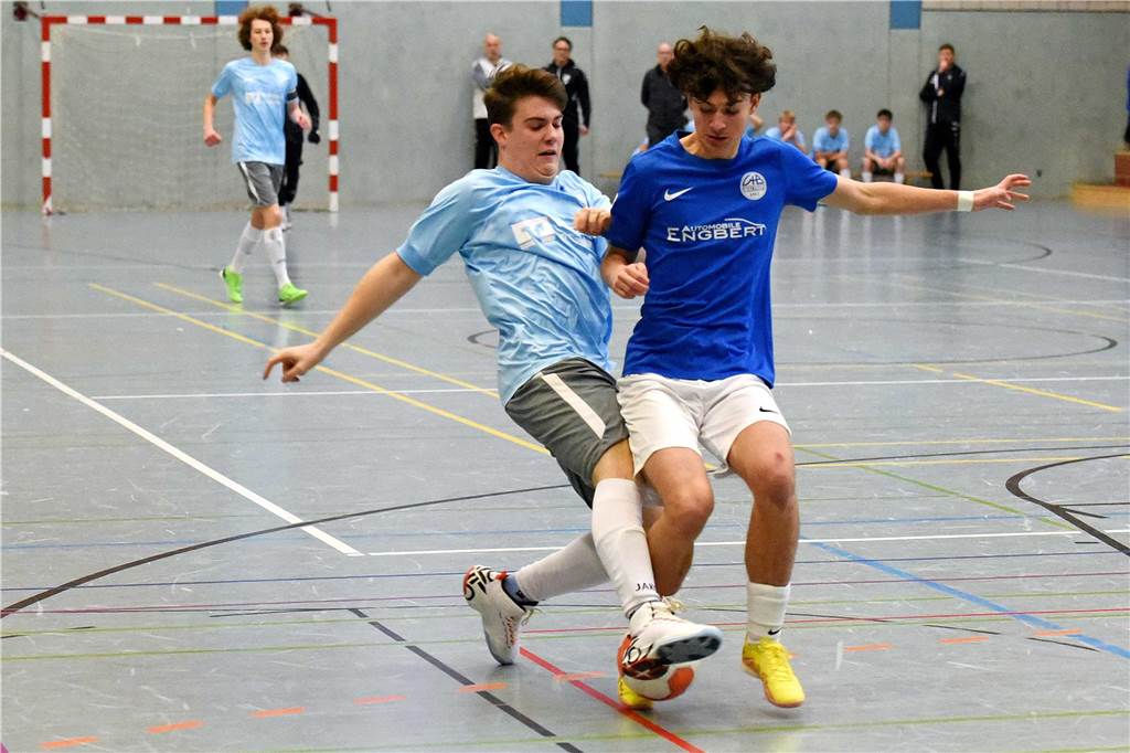 Die besten Bilder der U17-Halenfußball-Kreismeisterschaft in Raesfeld.