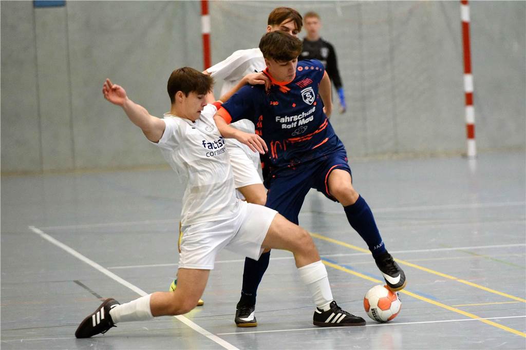 Die besten Bilder der U17-Halenfußball-Kreismeisterschaft in Raesfeld.