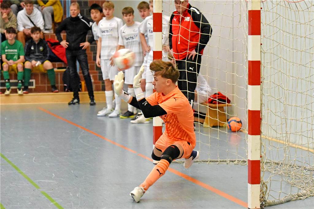 Die besten Bilder der U17-Halenfußball-Kreismeisterschaft in Raesfeld.