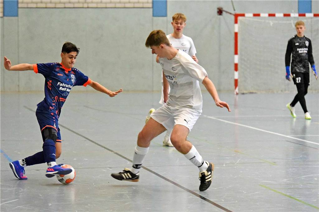 Die besten Bilder der U17-Halenfußball-Kreismeisterschaft in Raesfeld.