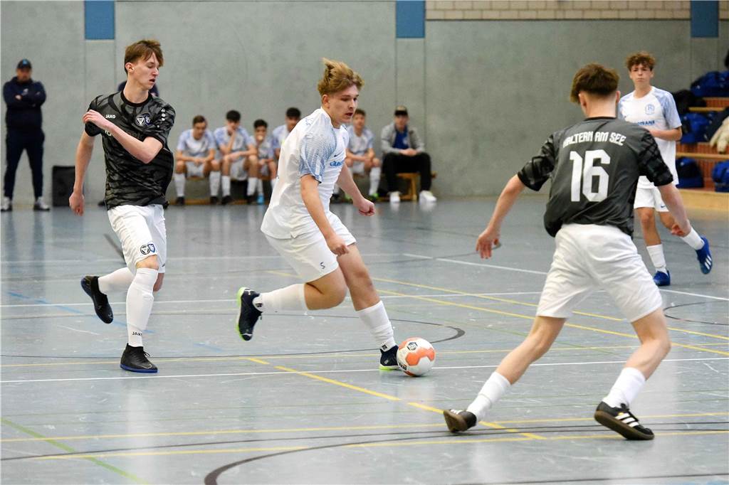 Die besten Bilder der U17-Halenfußball-Kreismeisterschaft in Raesfeld.