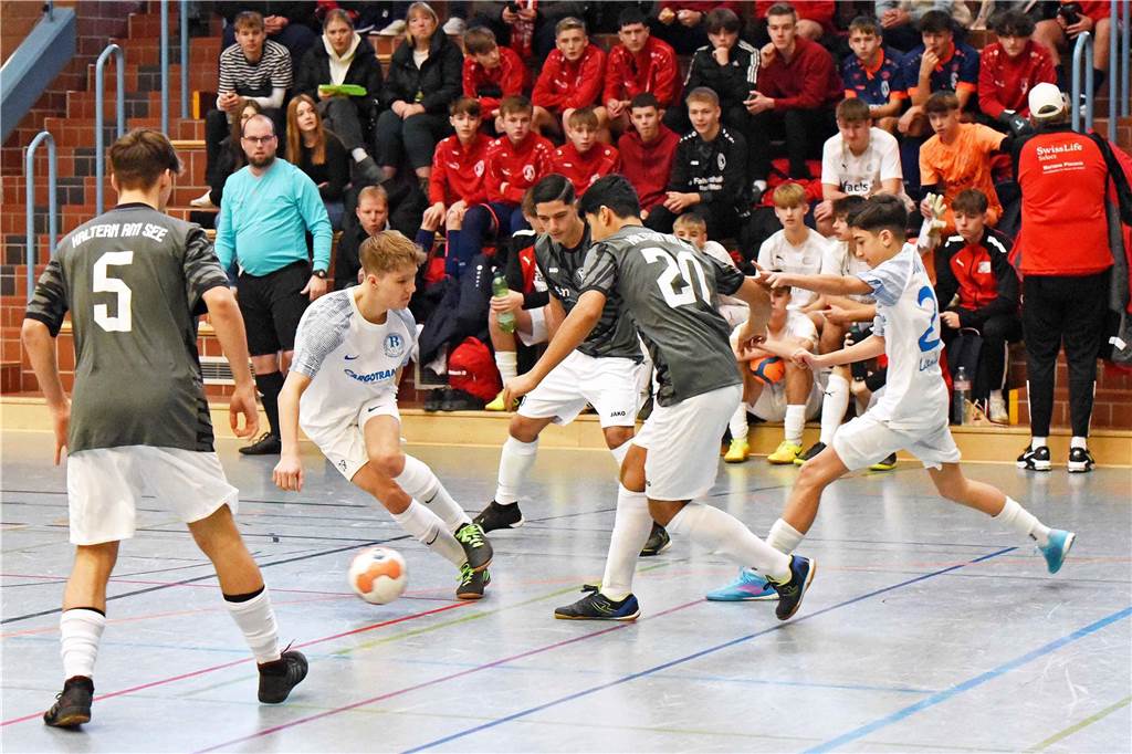 Die besten Bilder der U17-Halenfußball-Kreismeisterschaft in Raesfeld.