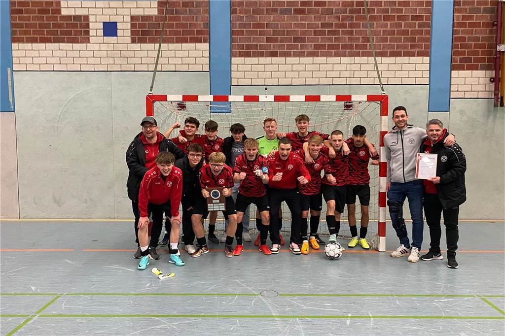 Die besten Bilder der U17-Halenfußball-Kreismeisterschaft in Raesfeld.