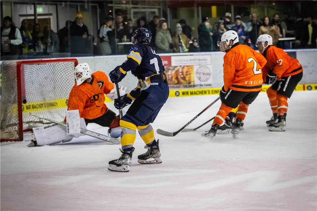 Die besten Bilder des 15:3-Eisadler-Erfolgs gegen die Disnlakener Kobras. 