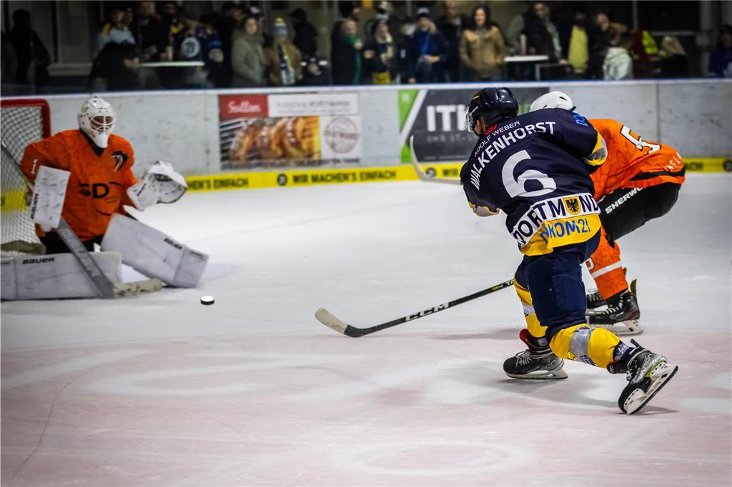 Die besten Bilder des 15:3-Eisadler-Erfolgs gegen die Disnlakener Kobras. 