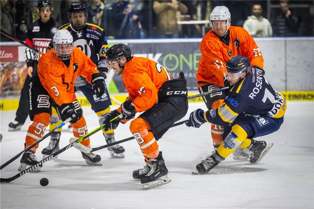 Die besten Bilder des 15:3-Eisadler-Erfolgs gegen die Disnlakener Kobras. 