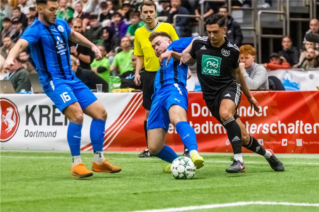 Dortmunder Hallenstadtmeisterschaft: Die besten Bilder des Endspiels Die besten Bilder des Endspiels zwischen dem FC Brünninghausen und dem ASC 09 Dortmund