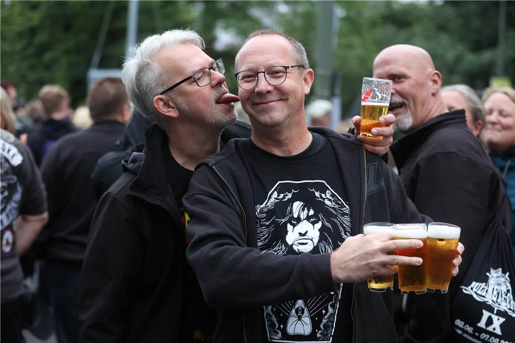 Die besten Bilder vom Brunnenfest-Freitag 2024 in Lünen.